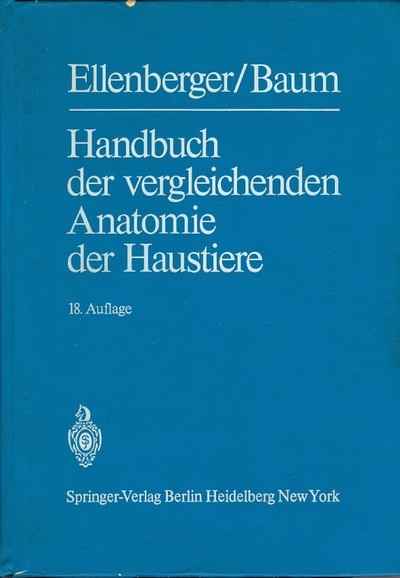 Main Image for HANDBUCH DER VERGLEICHENDEN ANATOMIE DER ...