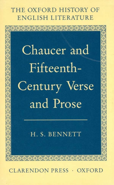 Main Image for CHAUCER AND FIFTEENTH-CENTURY VERSE AND ...