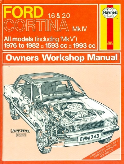 Main Image for FORD CORTINA 1.6 & 2.0 ...