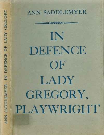 Main Image for IN DEFENCE OF LADY GREGORY, ...