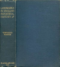 Image of LANDMARKS IN ENGLISH INDUSTRIAL HISTORY
