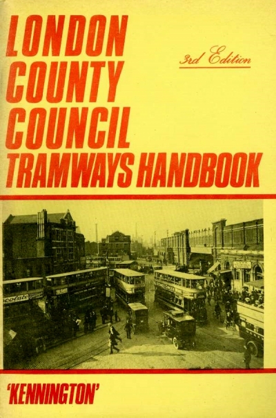 Main Image for LONDON COUNTY COUNCIL TRAMWAYS HANDBOOK