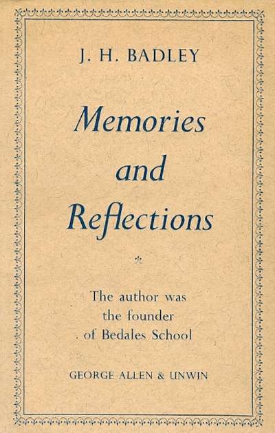 Main Image for MEMORIES AND REFLECTIONS