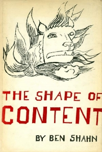 Image of THE SHAPE OF CONTENT