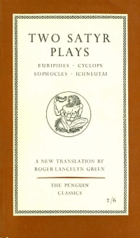 Image of TWO SATYR PLAYS