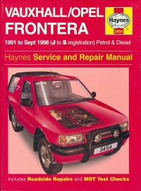 Image of VAUXHALL/OPEL FRONTERA